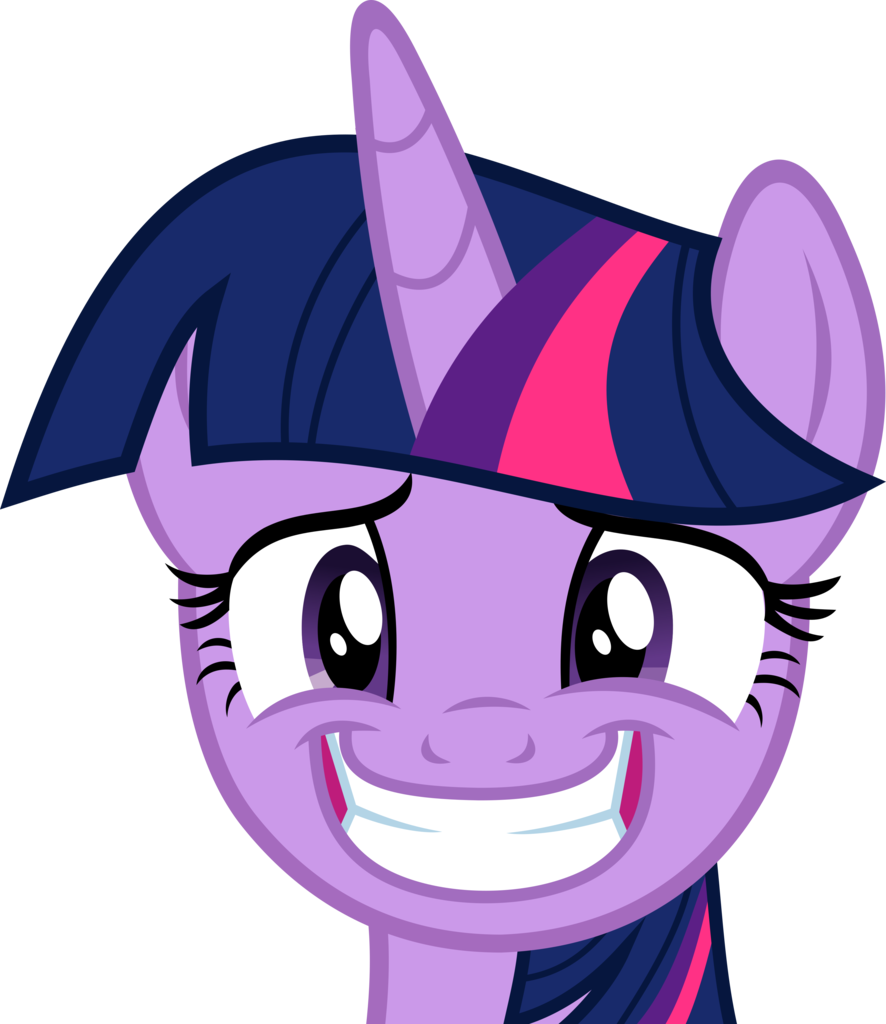 Slb94, Awkward Smile, Female, Grin, Looking At You, - Pony Friendship Is Magic Twilight (886x1024)