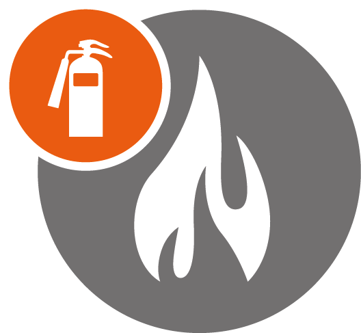 Training Of Fire Safety - Training (546x507)