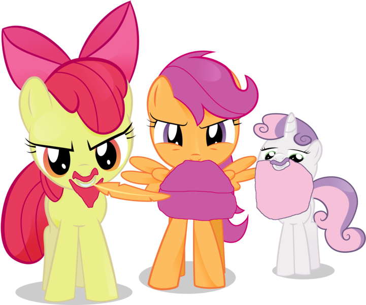 Apple Bloom, Artist Not Needed Actually, Communism, - My Little Pony: Friendship Is Magic (727x600)