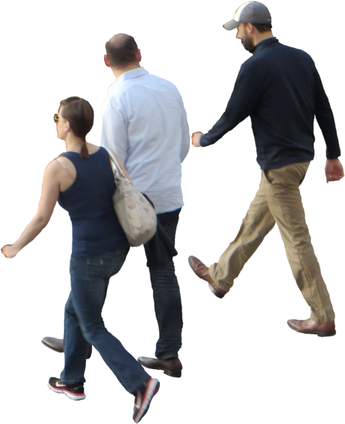 14 Group Of People Walking Psd Images - People Walking Overhead (1347x1347)