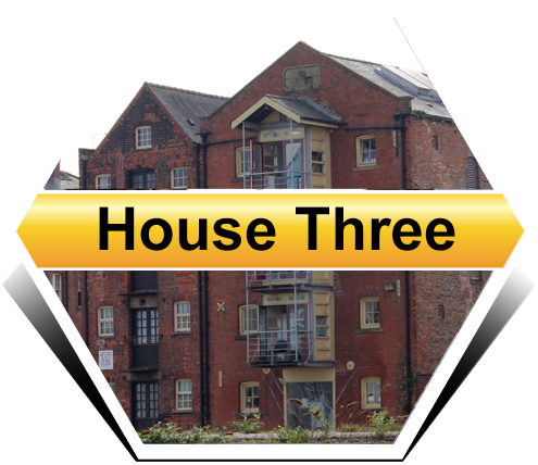 House Three Student Accommodation In Hull - Signage (495x428)