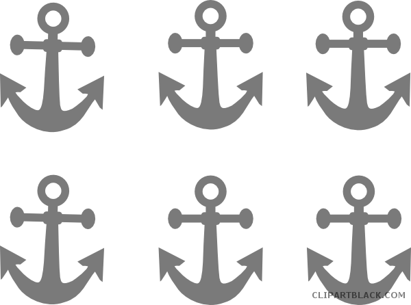 Anchor Tools Free Black White Clipart Images Clipartblack - Anchor Clip Art (600x446)