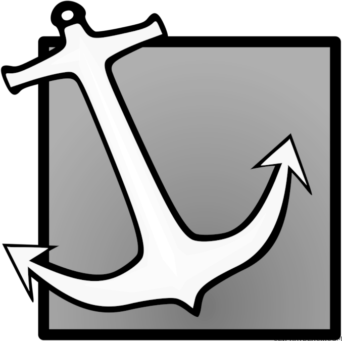 Anchor Tools Free Black White Clipart Images Clipartblack - Anchor Clip Art (700x700)