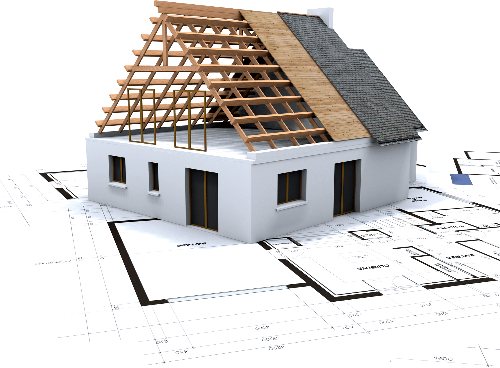 House Construction - Building A House Png (1746x1296)