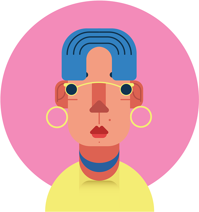 Gentes Con Lentes On Behance - Illustration (1200x1228)