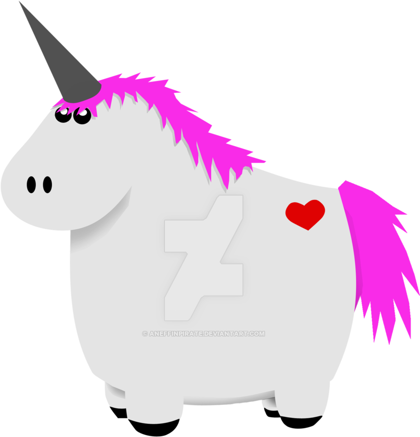 Francine The Fat Unicorn By Aneffinpirate Francine - Unicorn (1280x1656)