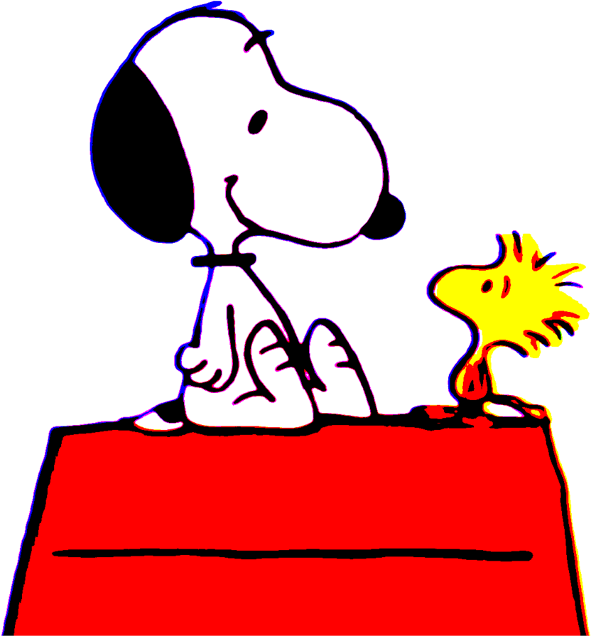 Eu Te Amo, Woodstock By Bradsnoopy97 - Snoopy (878x909)