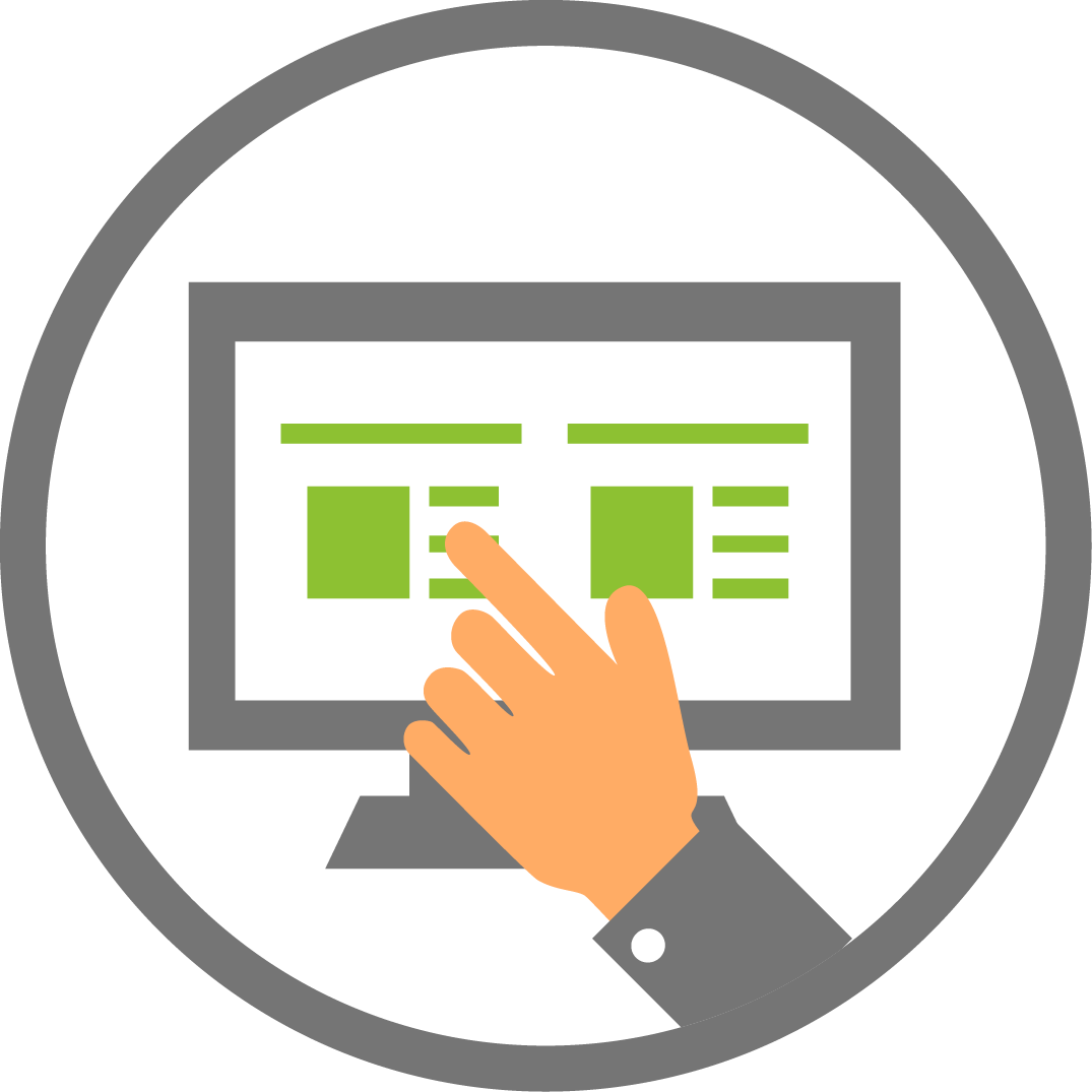 In Order To Continue Providing The Best Resources And - Online Training Icon Vector (1075x1075)