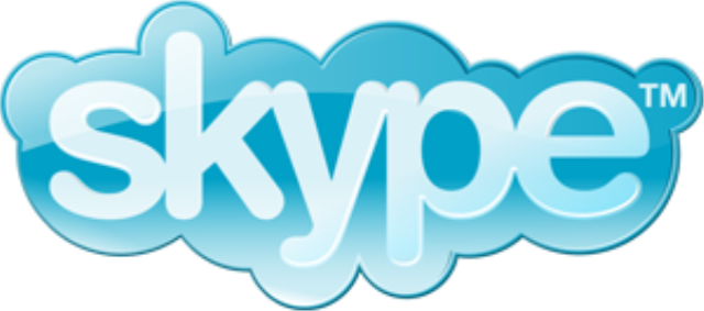 Vi Auguriamo Una Buona Navigazione - Logo Skype Fundo Transparente (640x283)