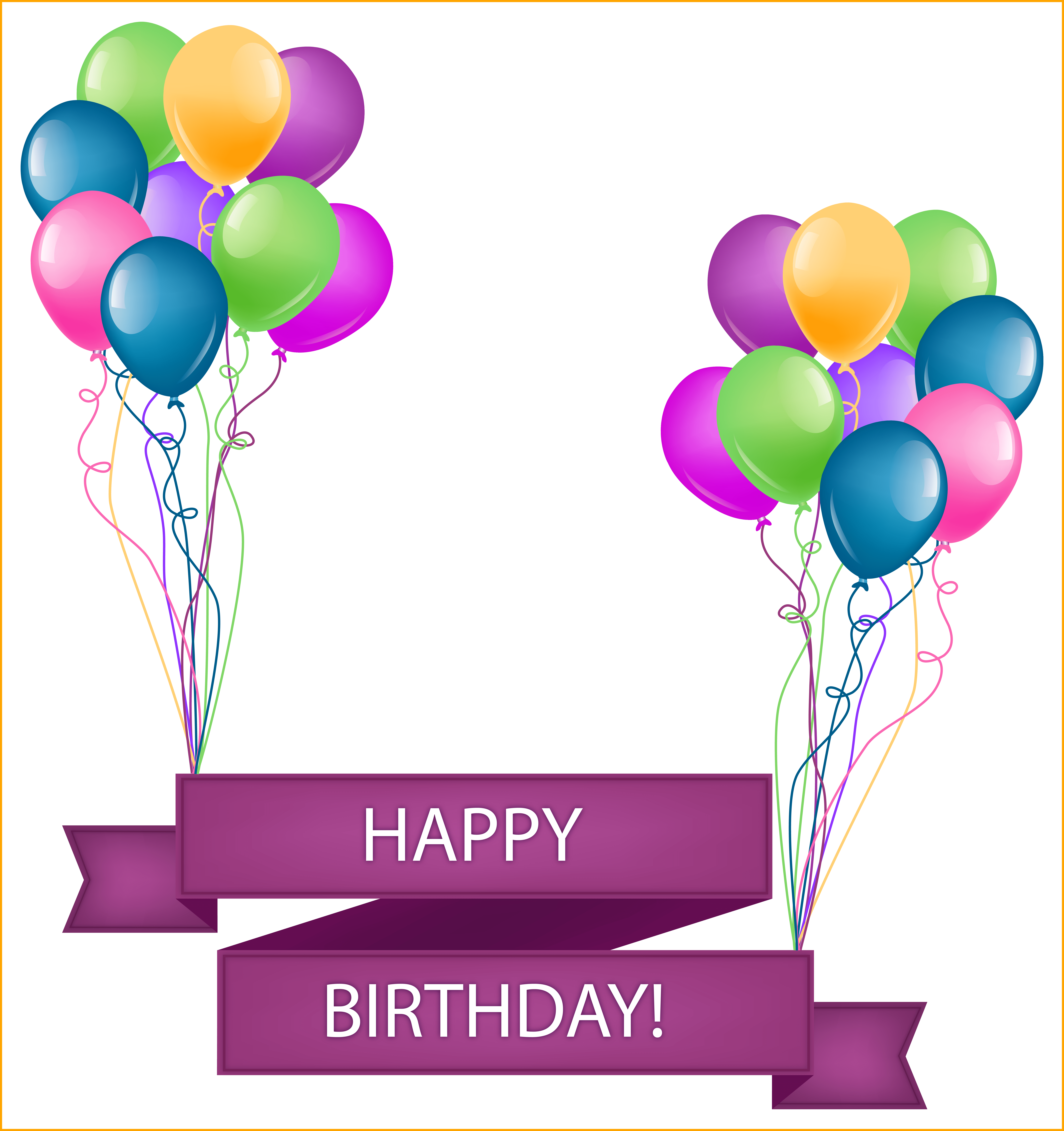 Bouquet Png Bouquet De Globos Png Stunning Happy Birthday - Bouquet Png Bouquet De Globos Png Stunning Happy Birthday (7740x8227)