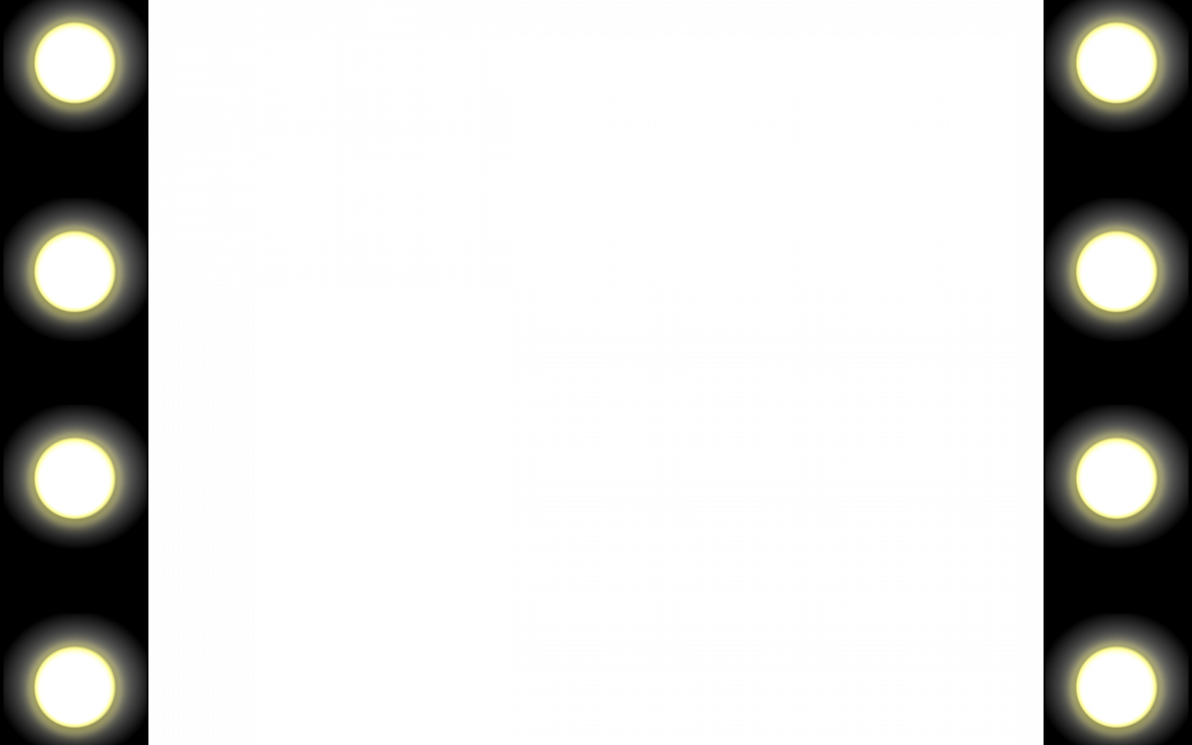 Hollywood Border Clip Art - Moonlight (1680x1050)