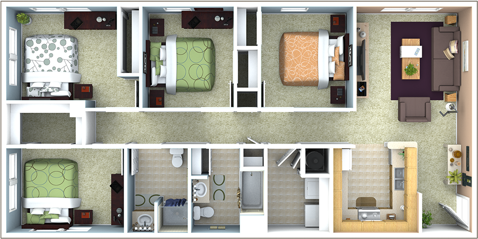 Full Size Of Apartment - Apartment (1000x1000)