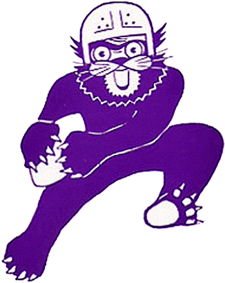 Next Logo ▷ - Old Northwestern Wildcat Logo (332x425)