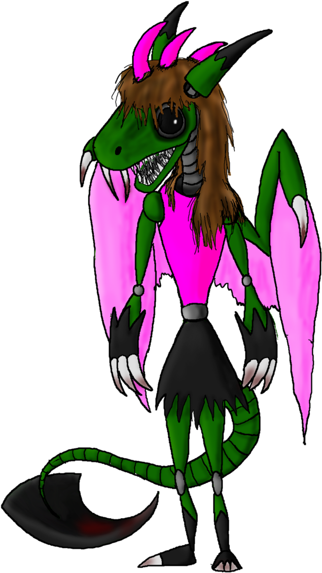 Nightmare Paige By Sparrowwrightheart - Cartoon (695x1148)