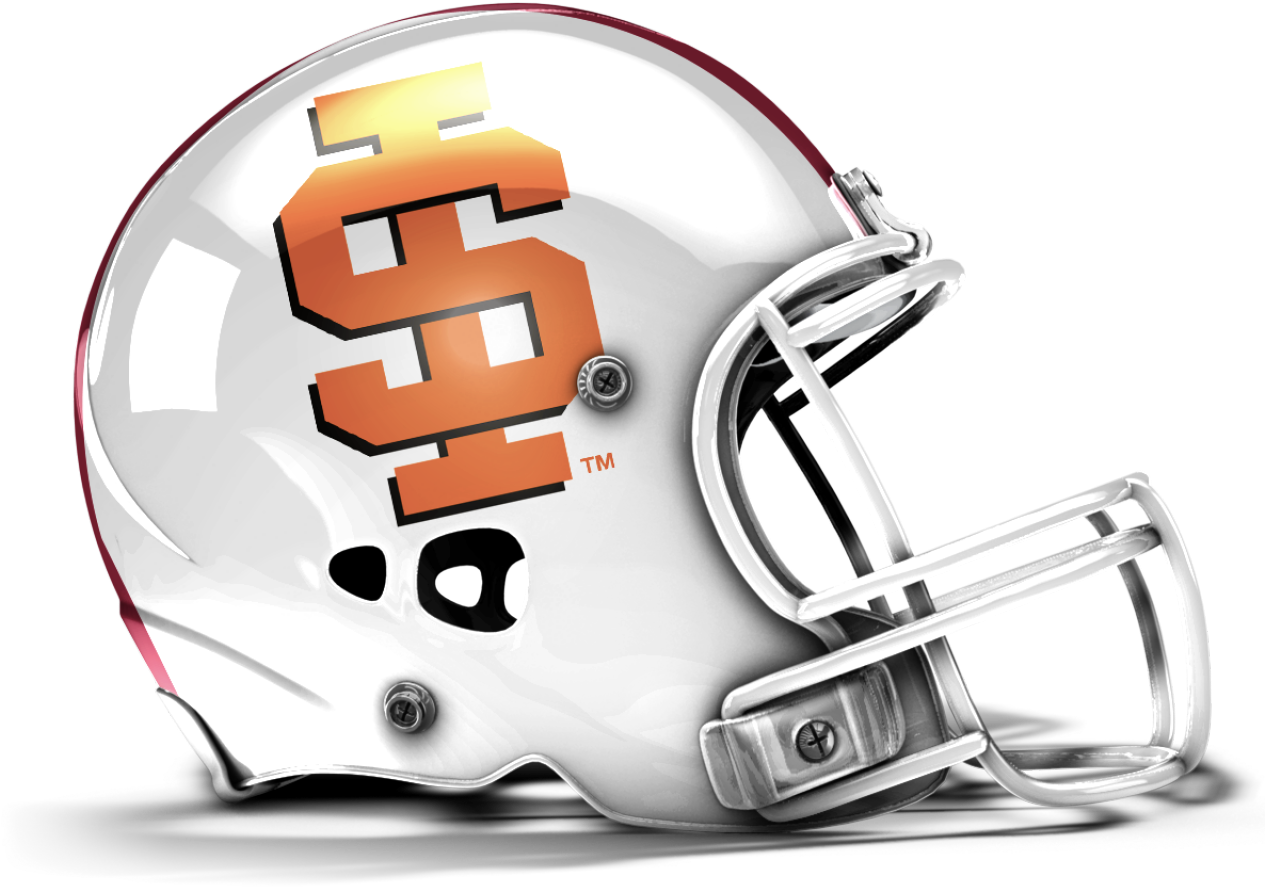 43idaho State Bengals Helmet - Best Football Helmets Ever (1280x1066)