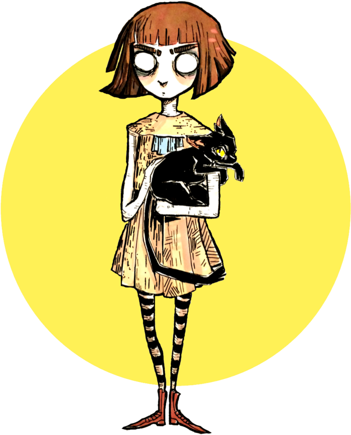 Fran Bow By Arthimis - Fran Bow Fan Art (727x878)