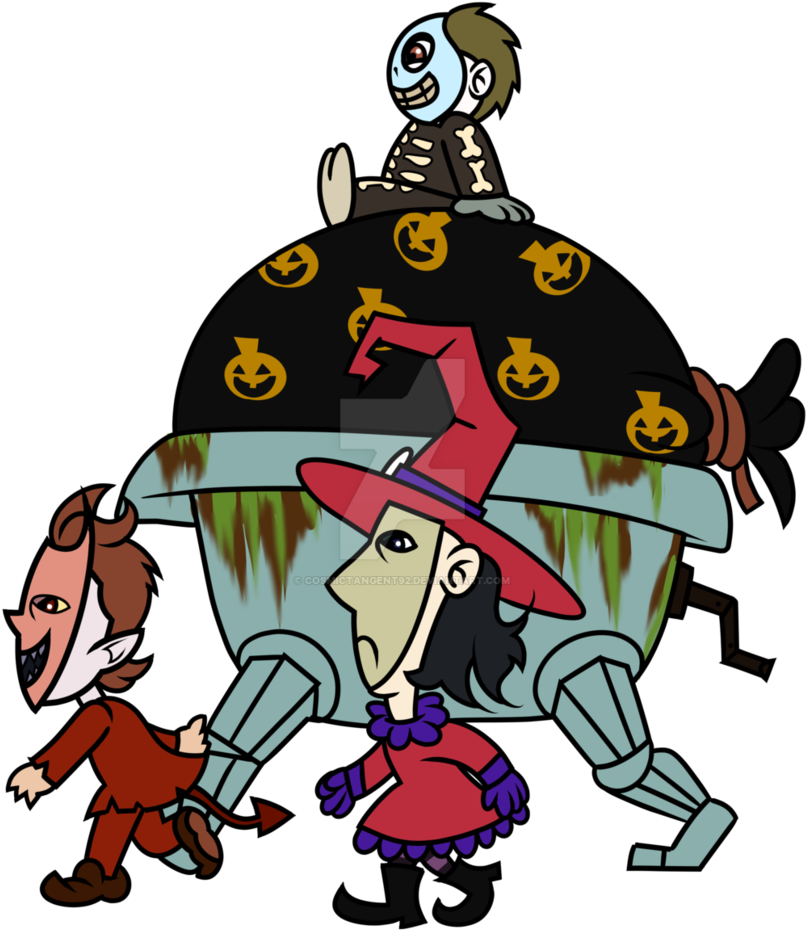Kidnap The Sandy Claws By Cosmictangent92 - Cartoon (827x966)