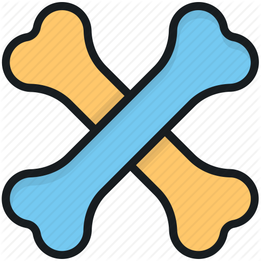 Bones Clipart Colored - Symbol For Thank You (512x512)