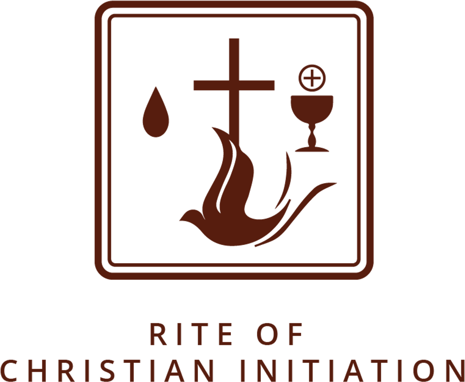 Rite Of Christian Initiation - Graphic Design (1667x1667)