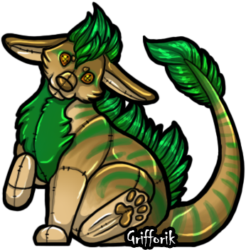 Plushie For Orange Juice 2 By Grifforik - Cartoon (361x351)