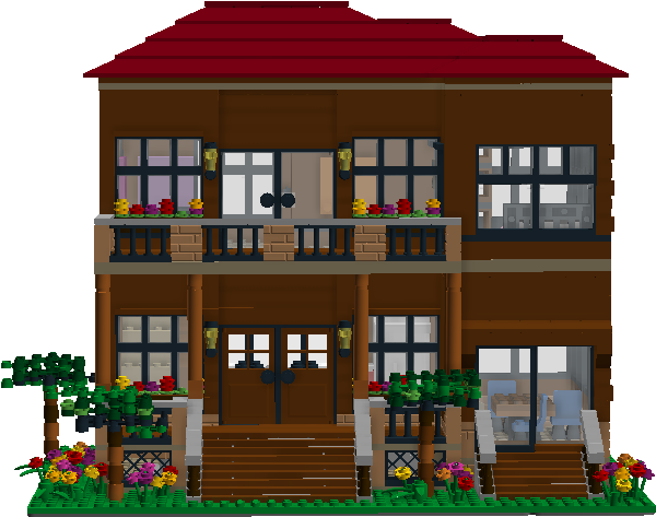 Family Suburban Home - House (1296x672)