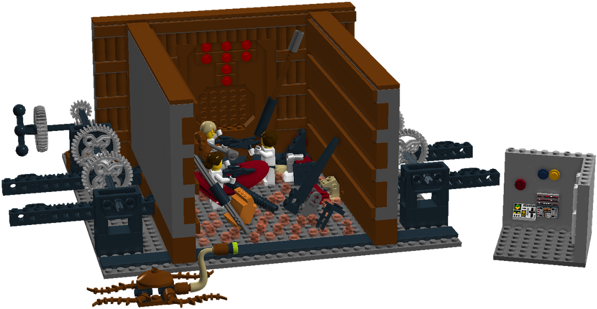 1 / - Lego Star Wars Trash Compactor (1600x753)