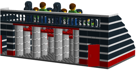 Lego Ideasminifigure Collection Stage - Shelf (440x320)