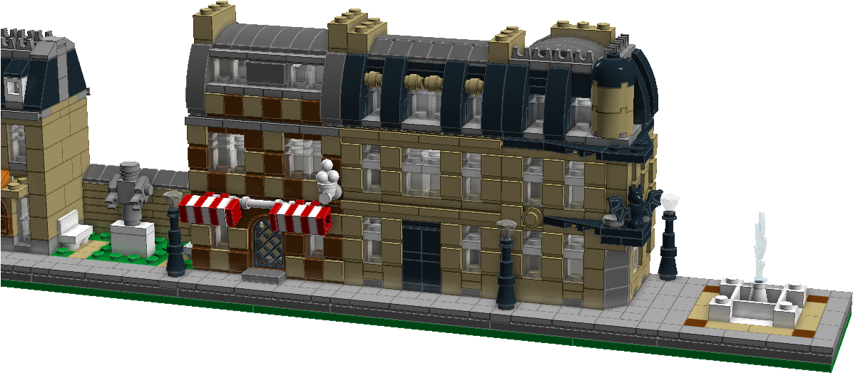 Mini Modular - Haussmann Building Minecraft (1271x621)