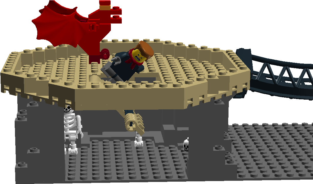This Is The Nest With A Running Afraid Mountaineer, - Lego (1252x634)