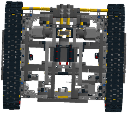First, I Have Made The Chassis Rc, It Is Something - Lego (640x381)