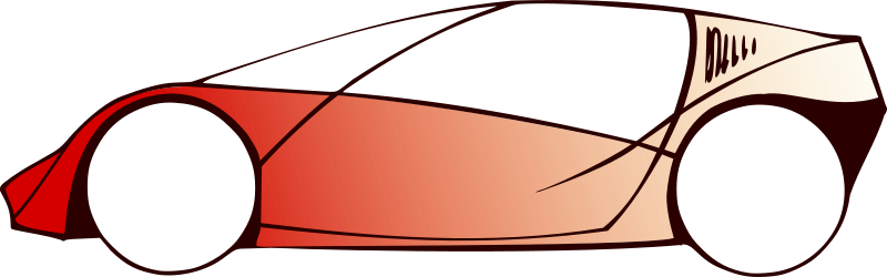 Free Airw-voiture - Car Sketch Png (1089x340)