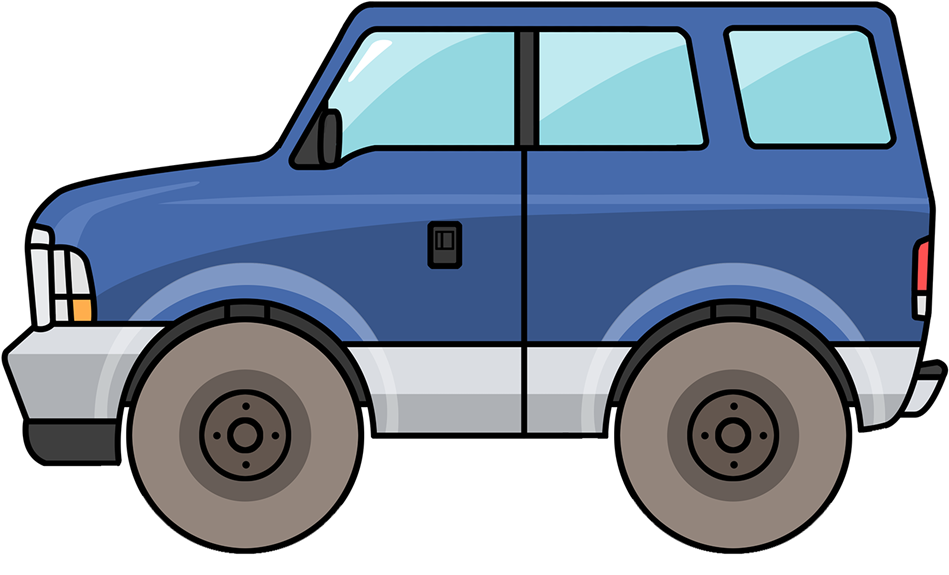 Cartoon Suv Clipart - Suv Clip Art (1000x657)