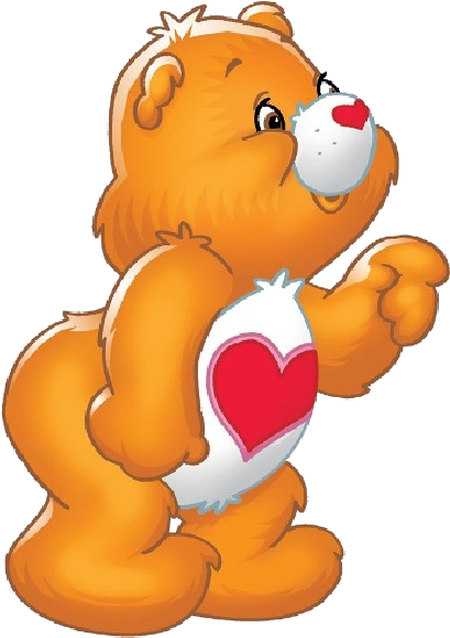 Tenderheart Bear Care Bears Clip Art - Carebears Clipart (600x600)