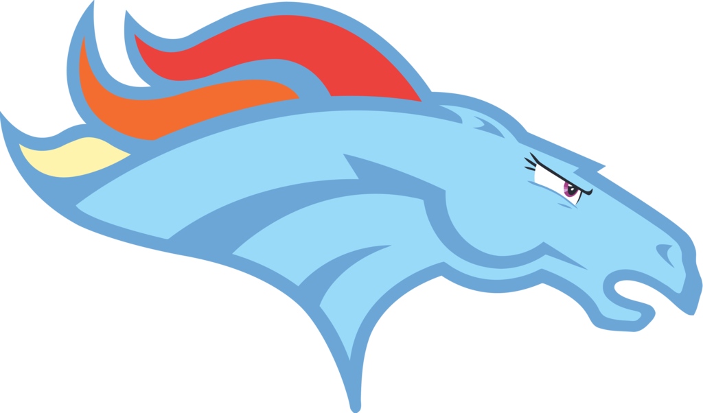 Denver Broncos Nfl Blue Marine Mammal Mammal Vertebrate - Denver Broncos Mlp (1024x602)