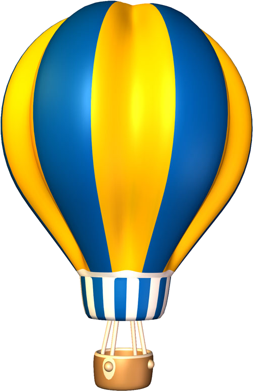 Фото, Автор Хан Надежда На Яндекс - Воздушный Шар С Корзиной Png (554x842)