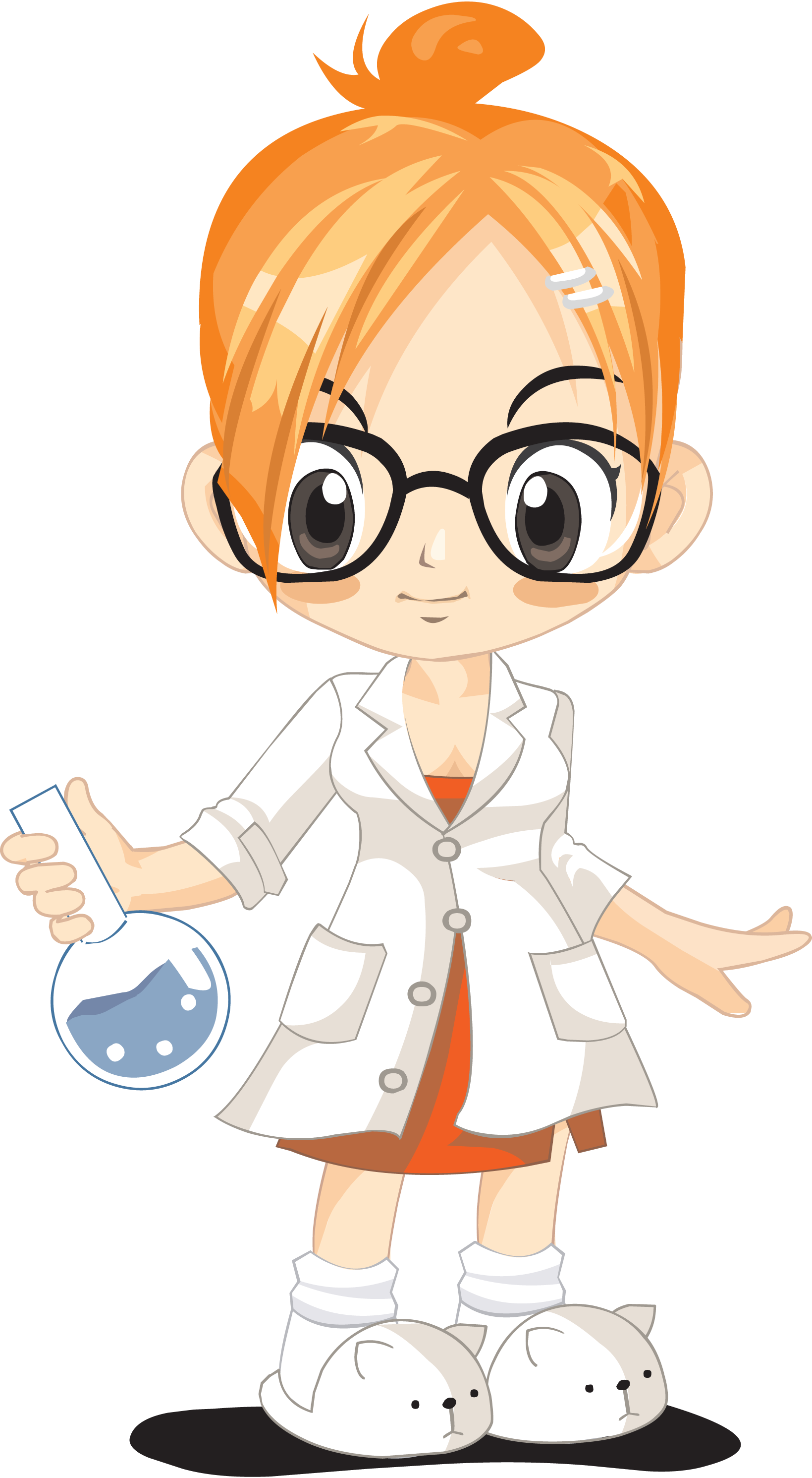 Cartoon Characters, Kit, Album, Photos, Clip Art, Activities, - Lab Scientist Cartoon (1639x2980)