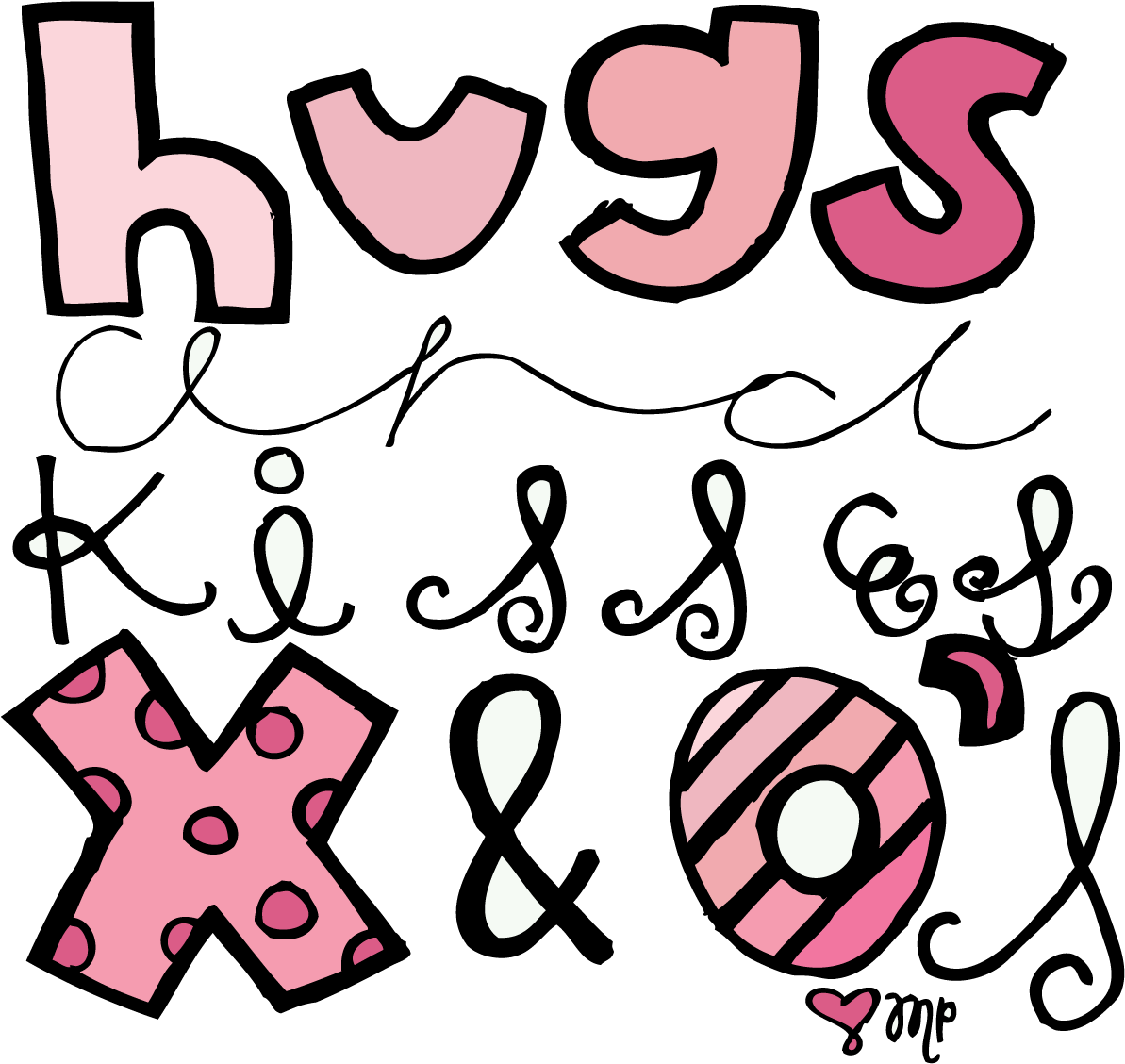 Hugs And Kisses Clip Art - Clip Art Hugs And Kisses (1200x1130)