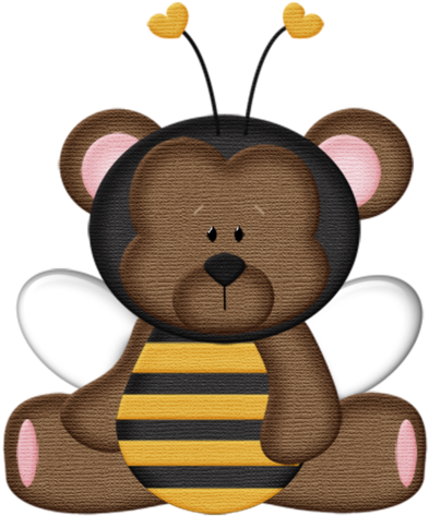 Bee My Honey - Honey Bee (452x500)