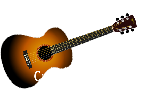 Canadian Country Boy Clip Art At Clker - Vintage Les Paul V100 (600x423)