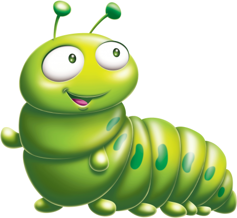 This Curious Caterpillar Loves To Get His "hands" Dirty - Curious Caterpillar (600x481)
