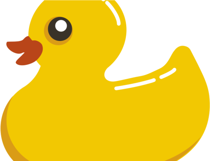 Sad Duck Cliparts - Rubber Duck Clip Art (1200x675)