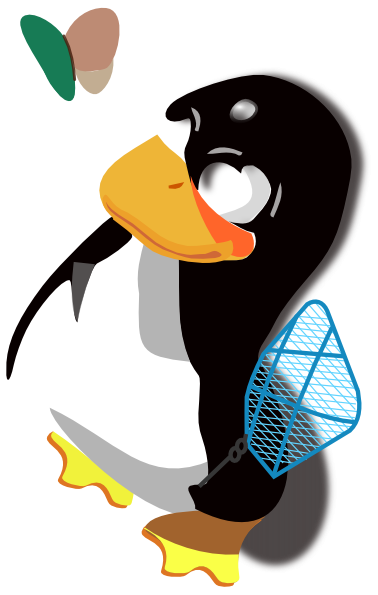 Linux Tux Funny (378x595)