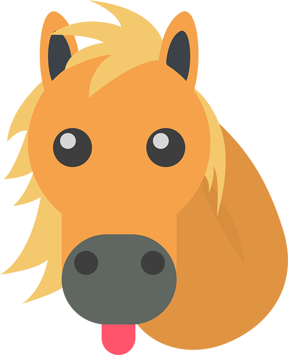 A Trusted Friend - Horse Emoji (1440x1080)