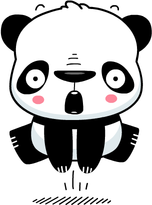 Panda Emoji - Comics (417x417)