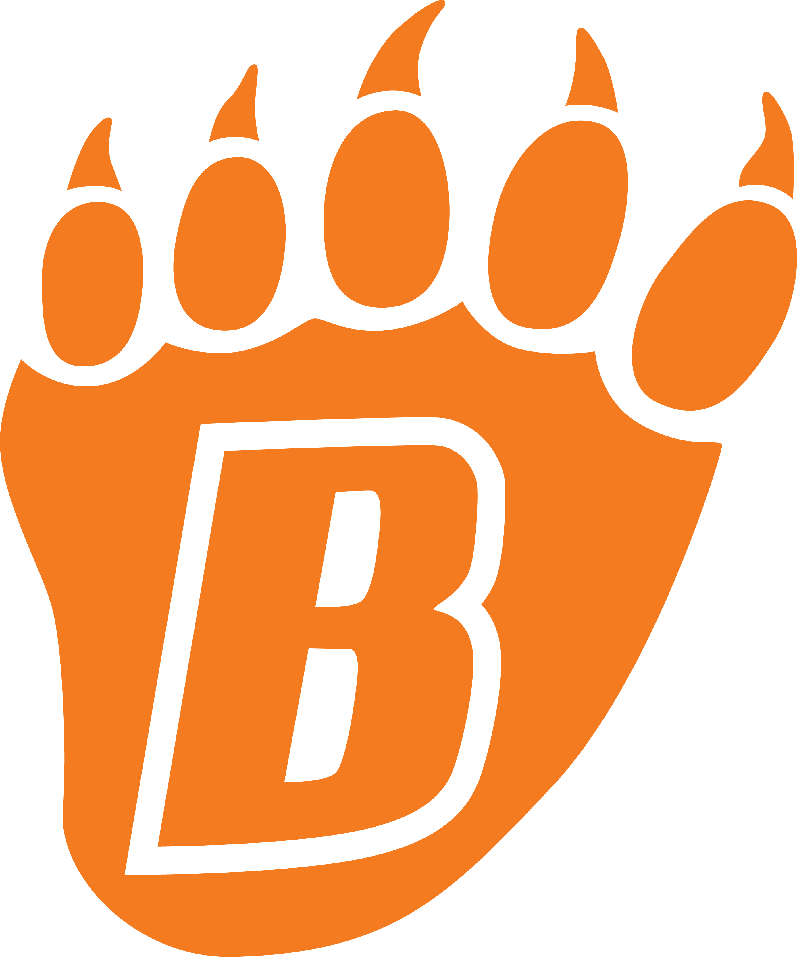 White Bear Lake Area High School Paw Print - White Bear Lake Schools (2774x3333)