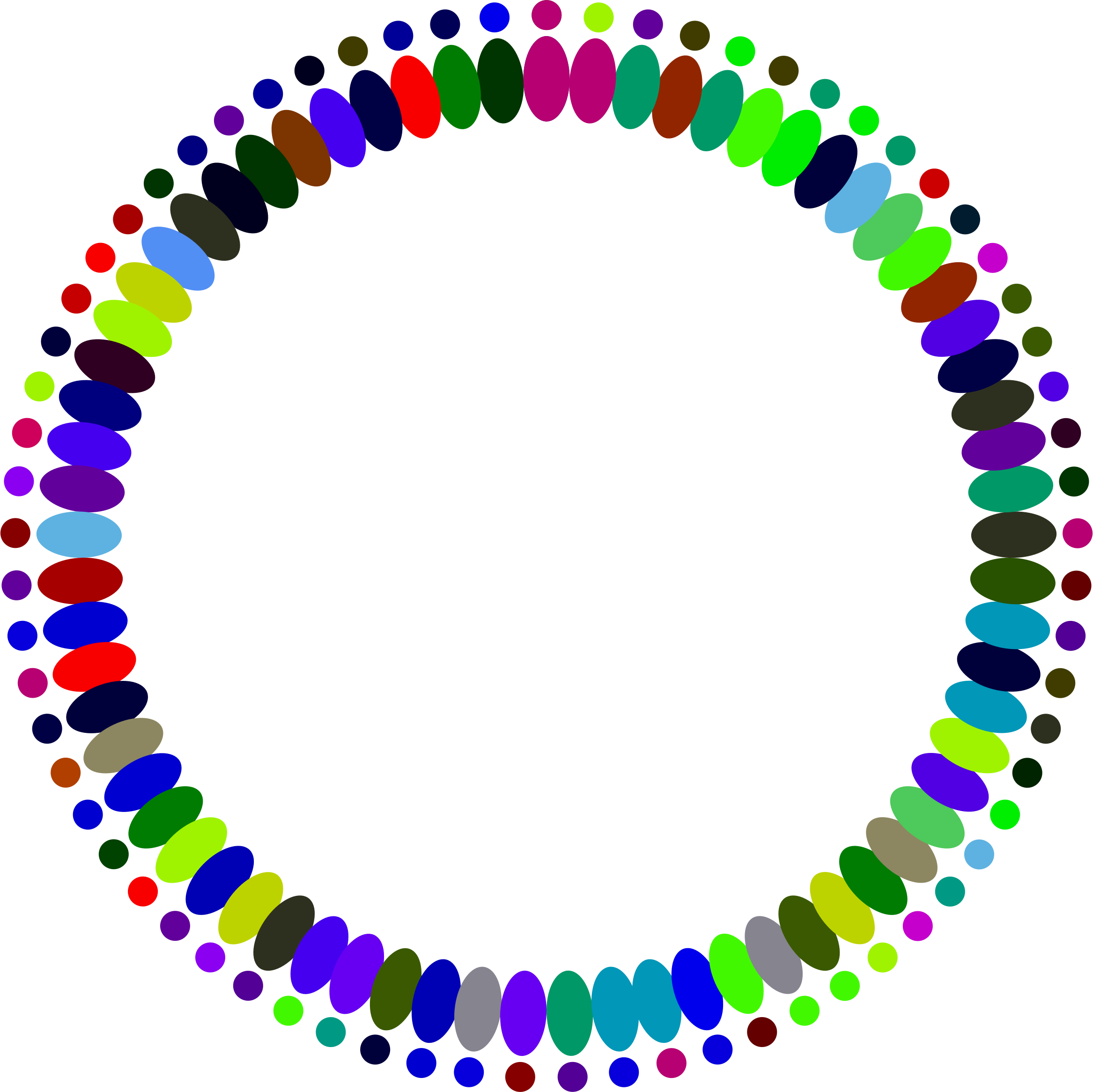 Clipart Abstract People Circle - Portable Network Graphics (2334x2332)