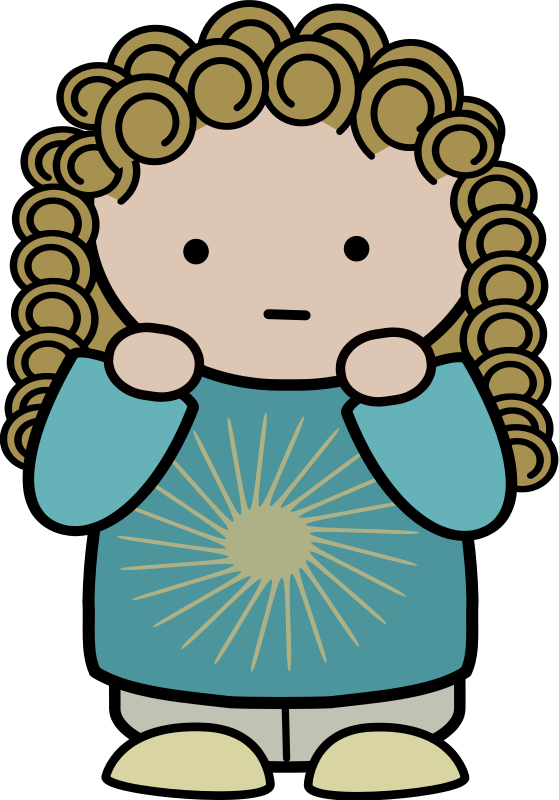 Disappointed Clipart Clip Art Of A Disappointed Dmcwhs - Disappointed Little Girl Clipart (1673x2400)