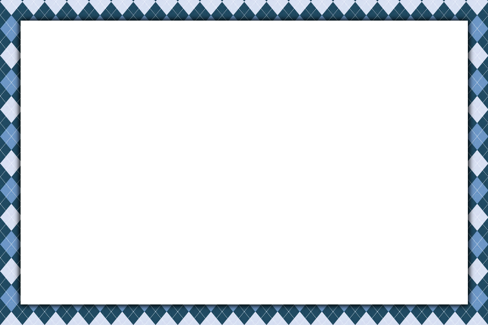 Blue Page Border - Blue Page Border (969x647)