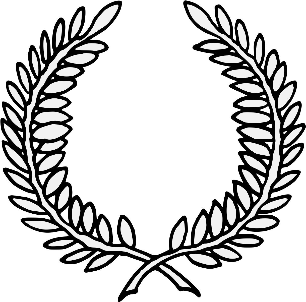 Laurel Wreath Bay Laurel Branch Clip Art - Wreath Png (1238x1228)