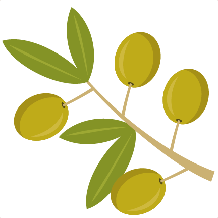 Olive Branch Svg Cutting File Olive Wreath Svg Cut - Olive Branch Clipart Png (728x728)